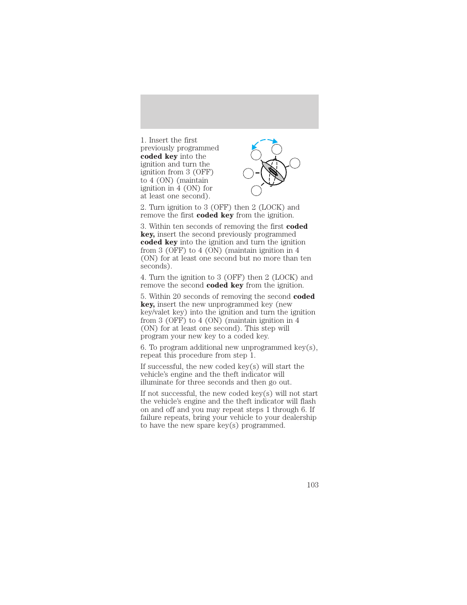 Locks and security | FORD 2002 Mustang v.1 User Manual | Page 103 / 264