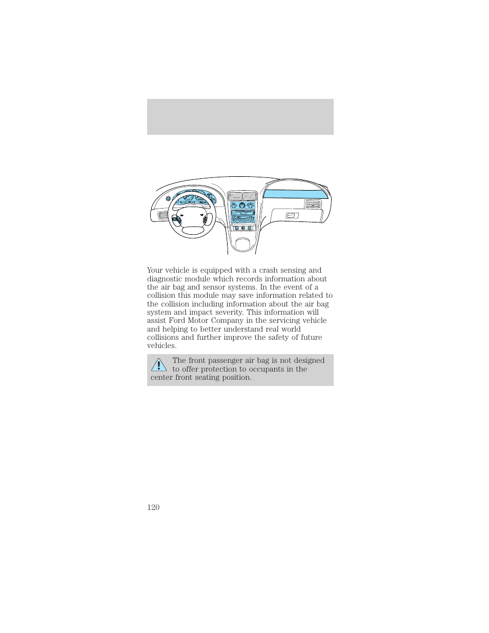 Seating and safety restraints | FORD 2002 Mustang v.1 User Manual | Page 120 / 264