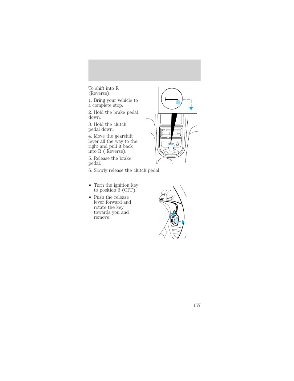 Driving | FORD 2002 Mustang v.1 User Manual | Page 157 / 264
