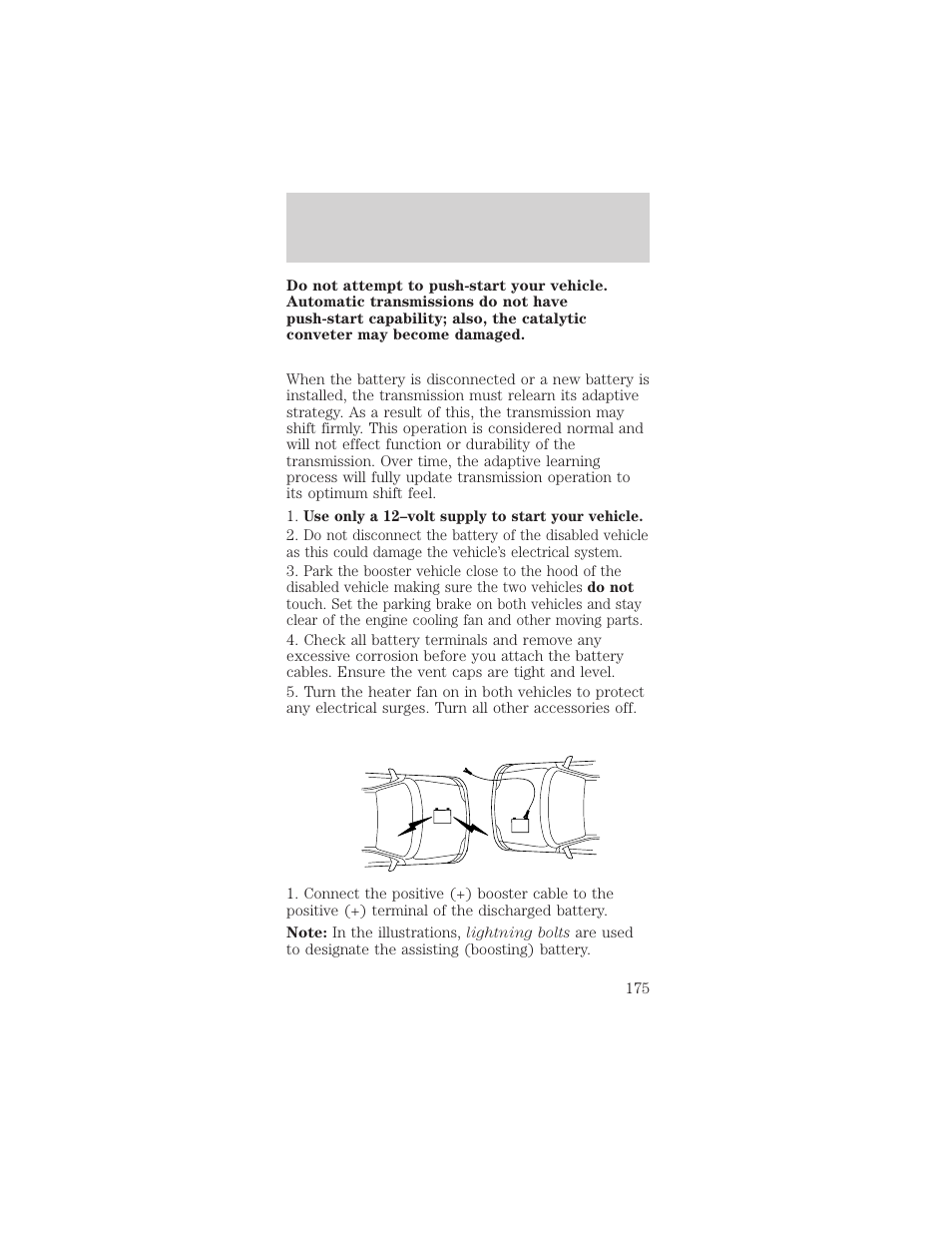 Roadside emergencies | FORD 2002 Mustang v.1 User Manual | Page 175 / 264