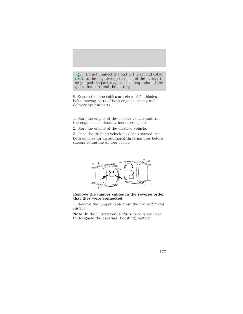 Roadside emergencies | FORD 2002 Mustang v.1 User Manual | Page 177 / 264