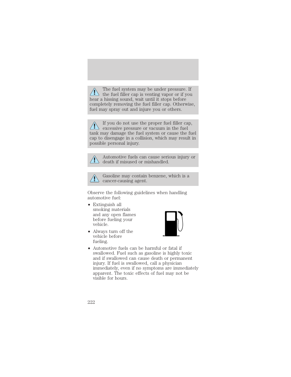 Maintenance and specifications | FORD 2002 Mustang v.1 User Manual | Page 222 / 264