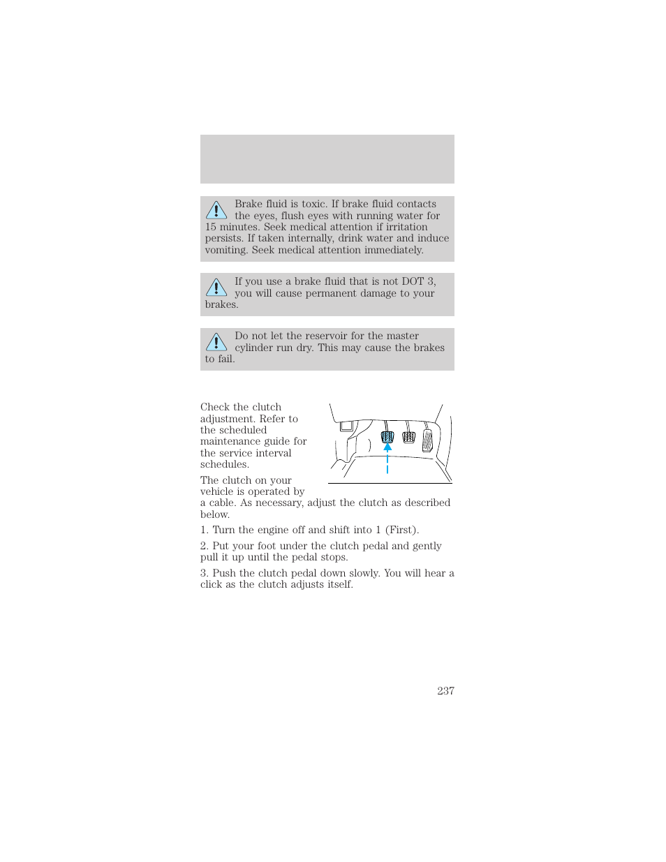 Maintenance and specifications | FORD 2002 Mustang v.1 User Manual | Page 237 / 264