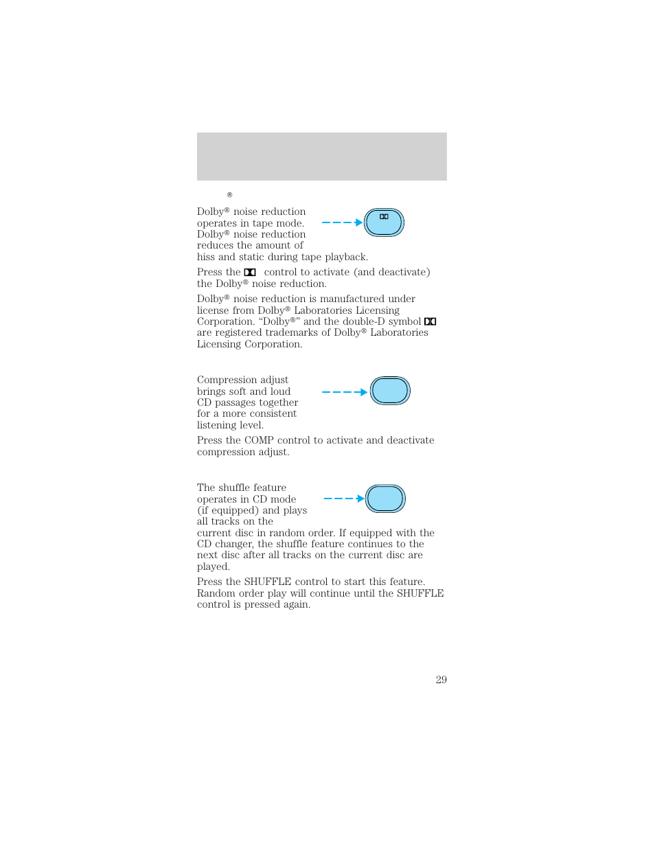 Entertainment systems | FORD 2002 Mustang v.1 User Manual | Page 29 / 264