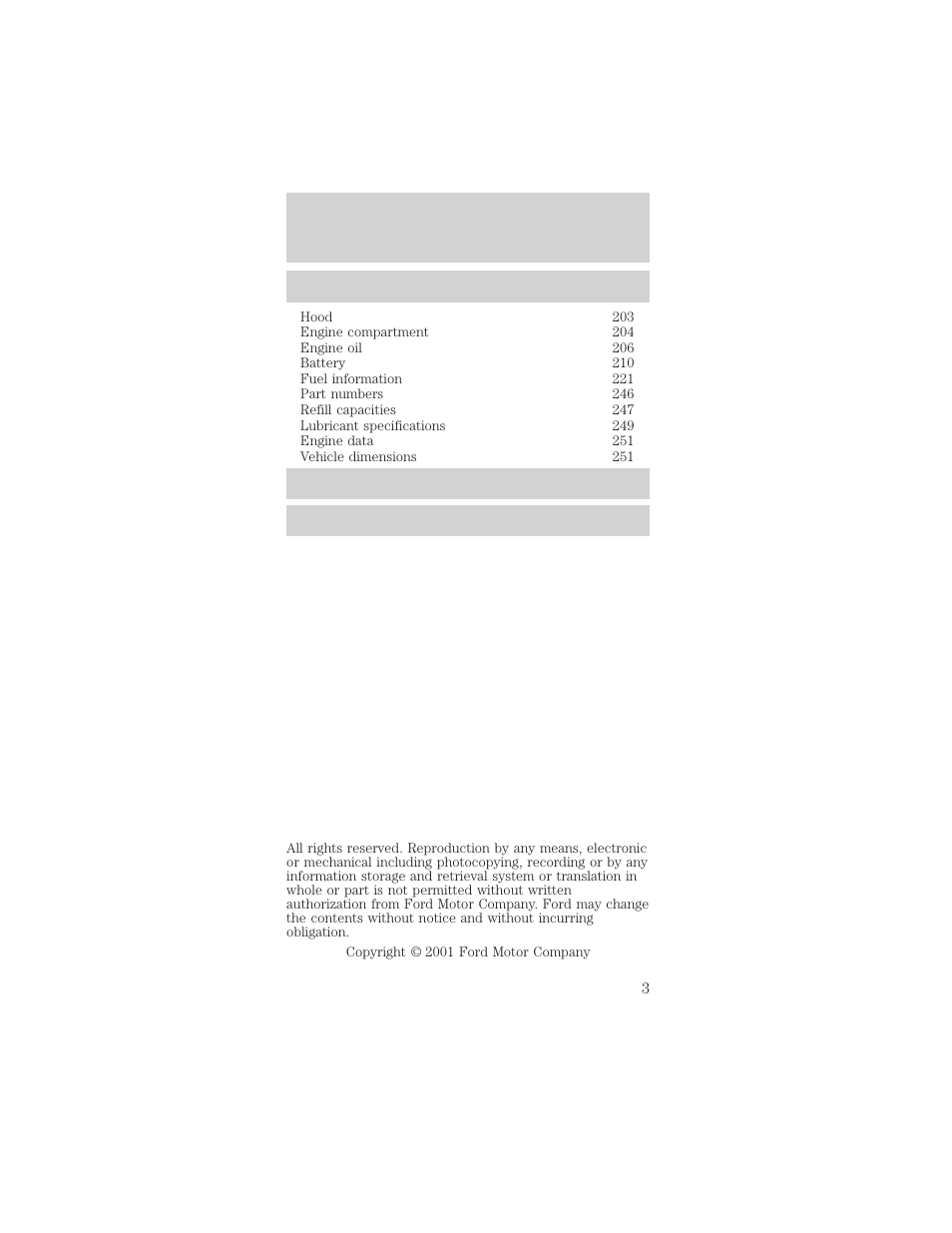 FORD 2002 Mustang v.1 User Manual | Page 3 / 264