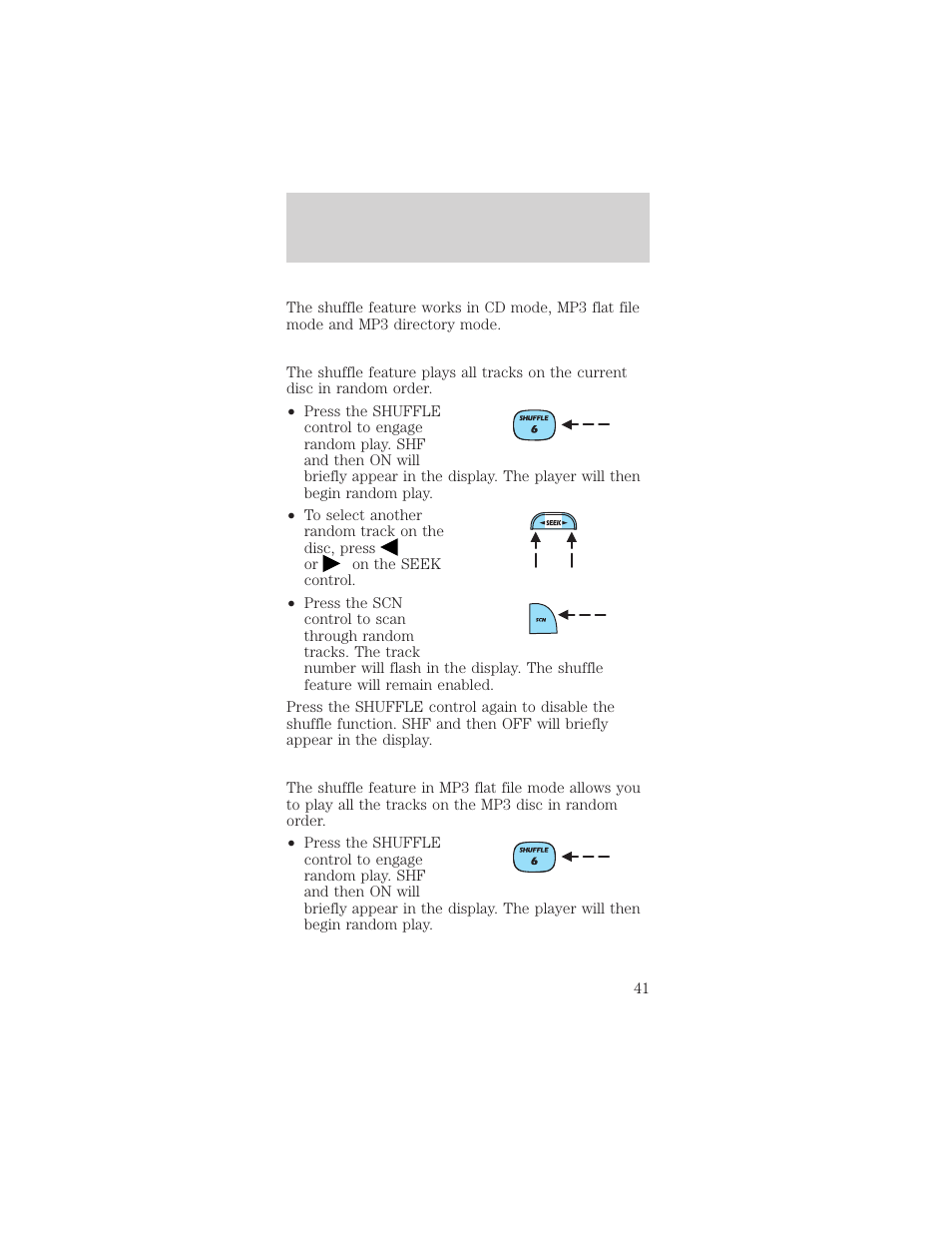Entertainment systems | FORD 2002 Mustang v.1 User Manual | Page 41 / 264