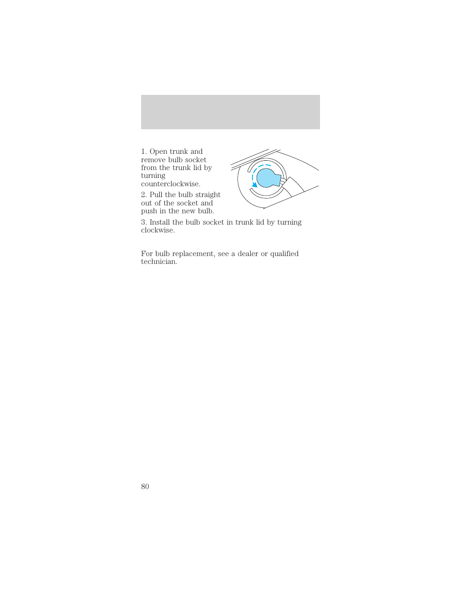 Lights | FORD 2002 Mustang v.1 User Manual | Page 80 / 264