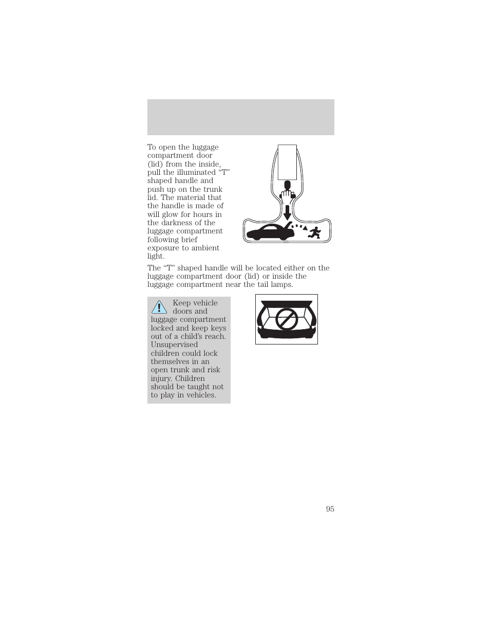Locks and security | FORD 2002 Mustang v.1 User Manual | Page 95 / 264