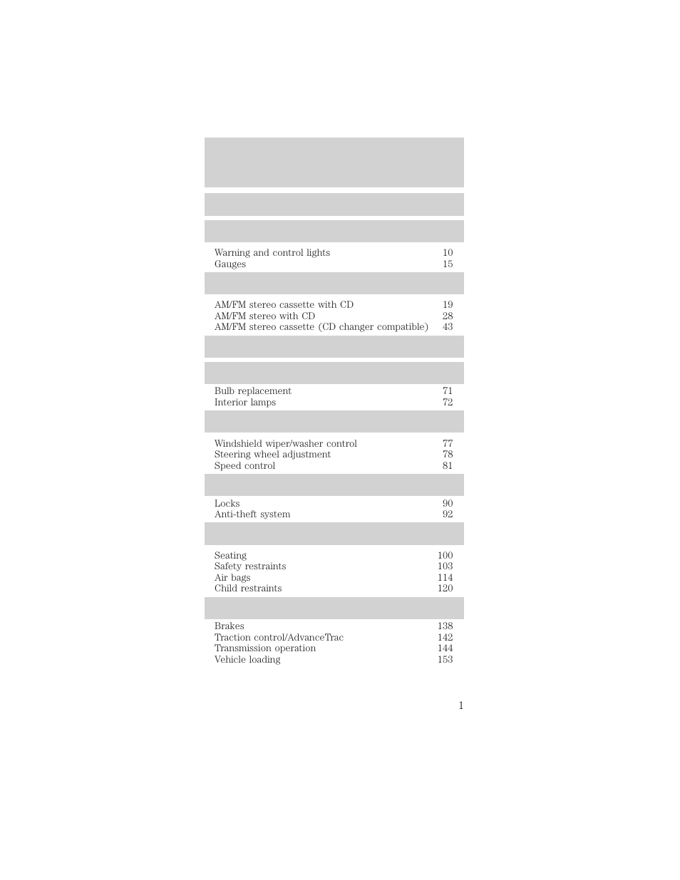 FORD 2002 Mustang v.2 User Manual | 256 pages