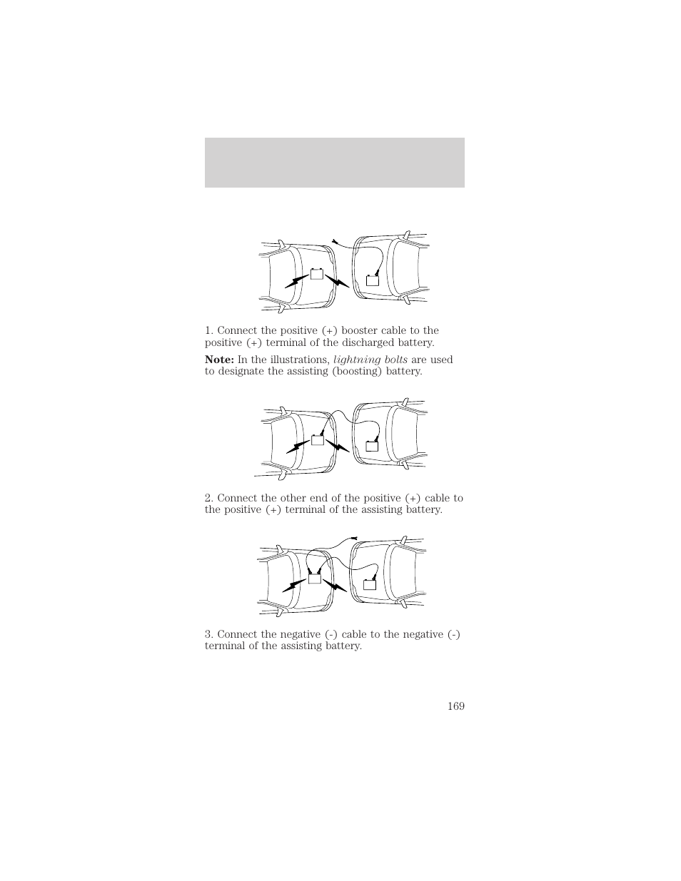 Roadside emergencies | FORD 2002 Mustang v.2 User Manual | Page 169 / 256