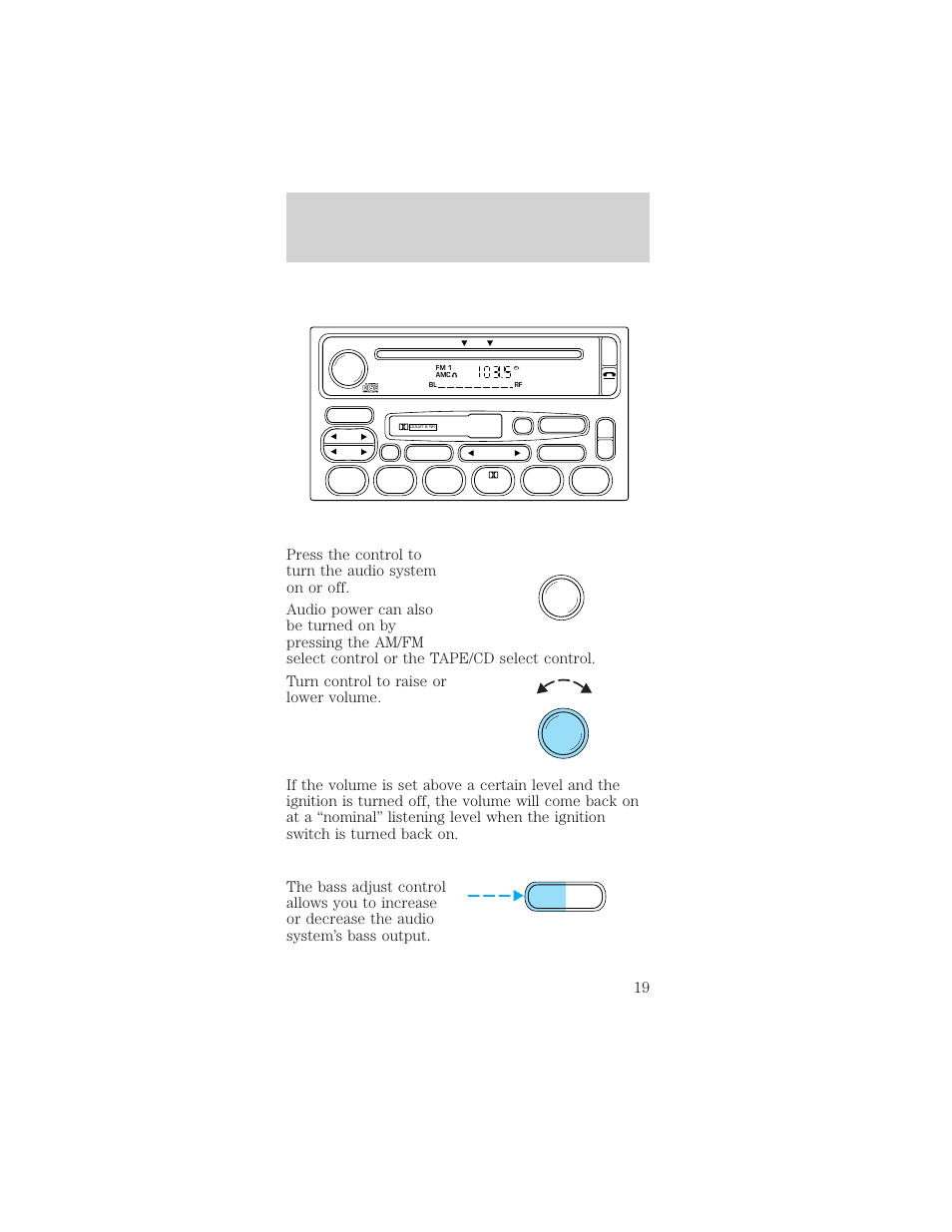 Entertainment systems | FORD 2002 Mustang v.2 User Manual | Page 19 / 256