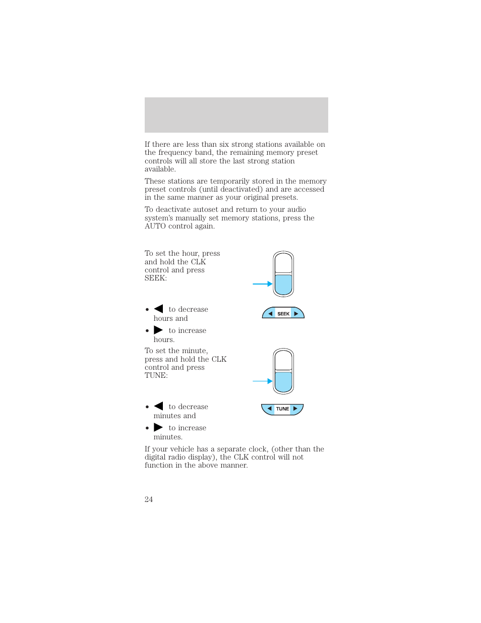 Entertainment systems | FORD 2002 Mustang v.2 User Manual | Page 24 / 256