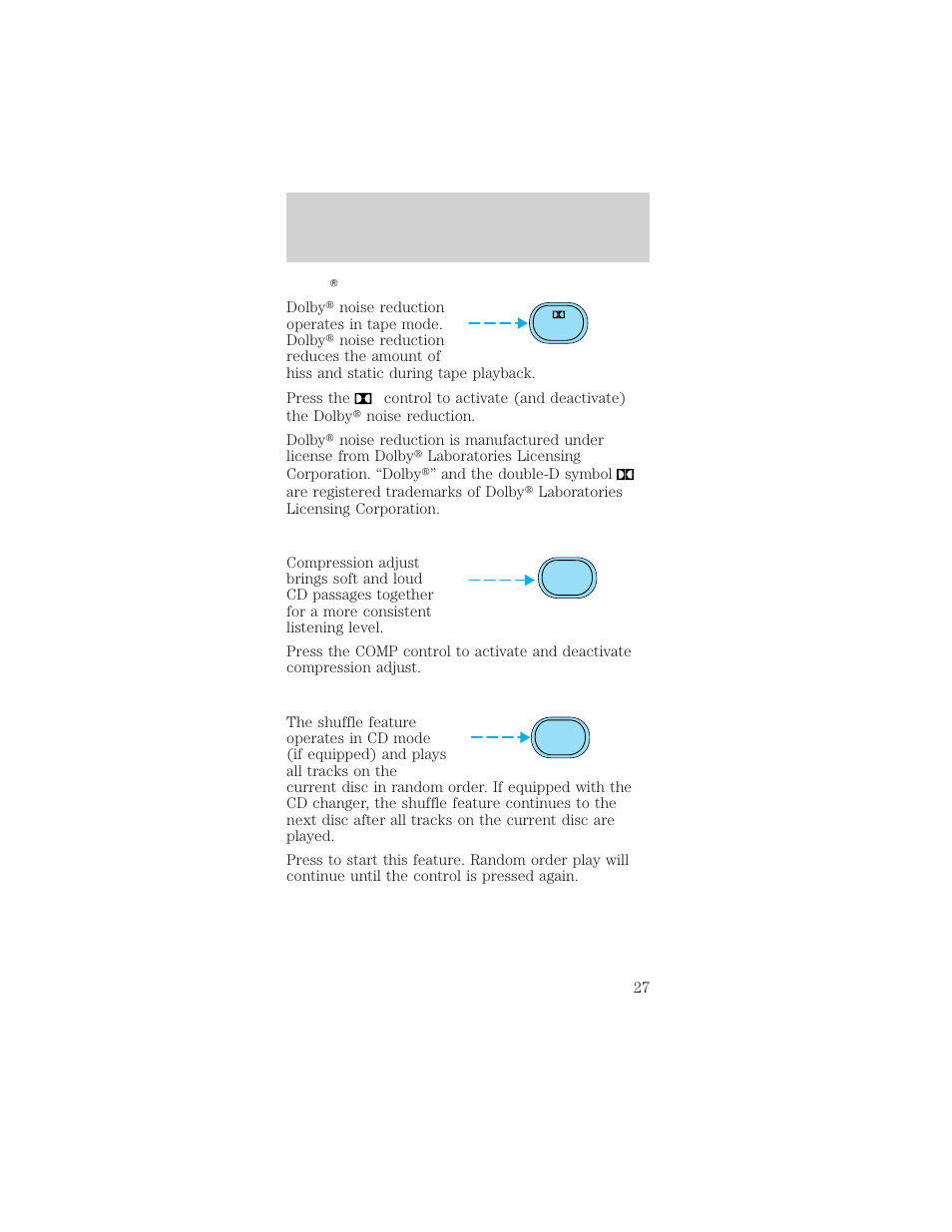 Entertainment systems | FORD 2002 Mustang v.2 User Manual | Page 27 / 256