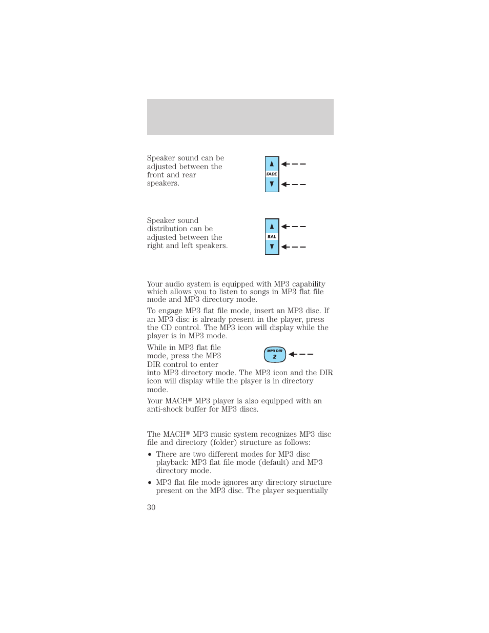 Entertainment systems | FORD 2002 Mustang v.2 User Manual | Page 30 / 256