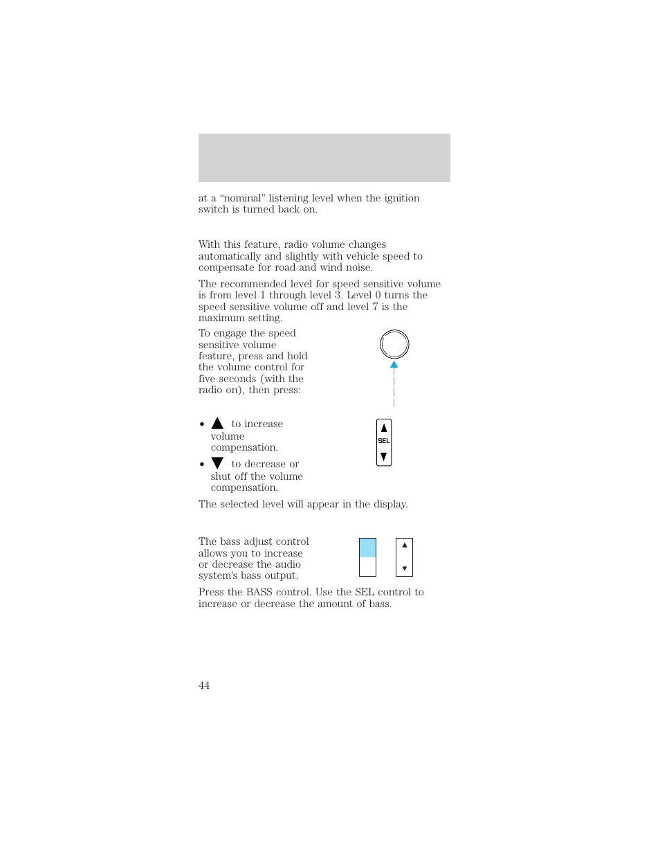 Entertainment systems | FORD 2002 Mustang v.2 User Manual | Page 44 / 256