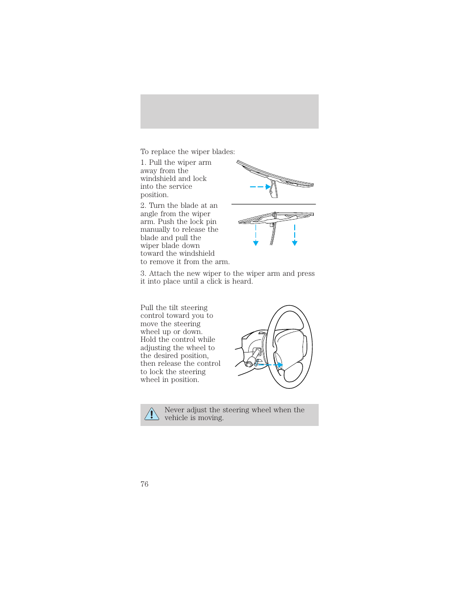 Driver controls | FORD 2002 Mustang v.2 User Manual | Page 76 / 256