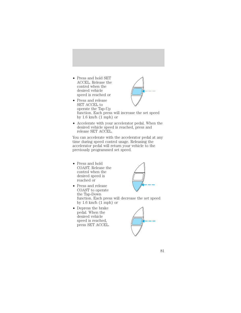 Driver controls | FORD 2002 Mustang v.2 User Manual | Page 81 / 256