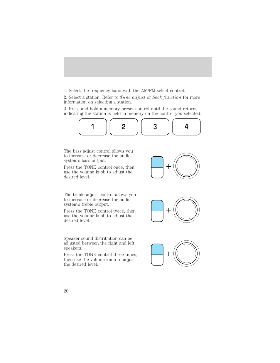 Entertainment systems | FORD 2002 Ranger v.1 User Manual | Page 20 / 288