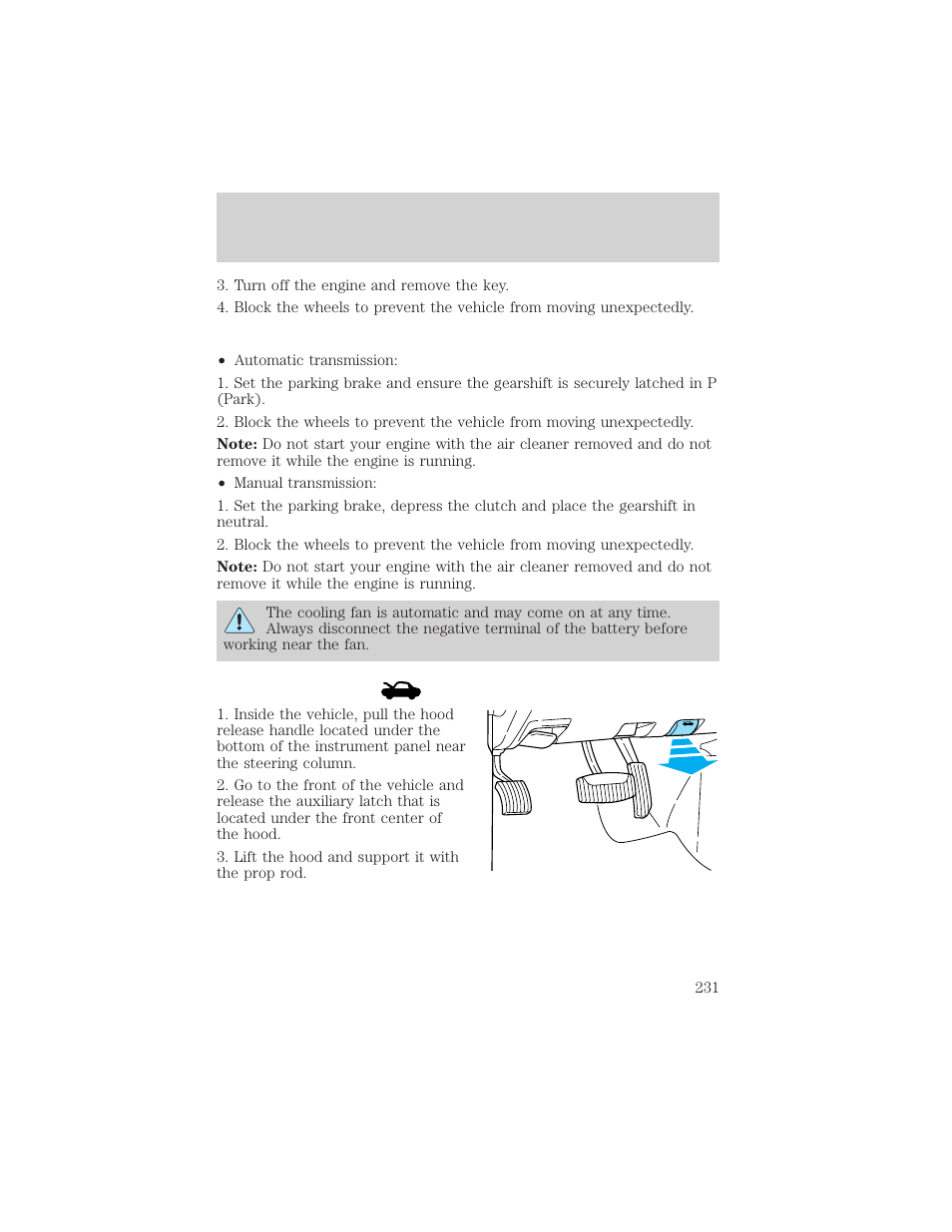 Maintenance and specifications | FORD 2002 Ranger v.1 User Manual | Page 231 / 288