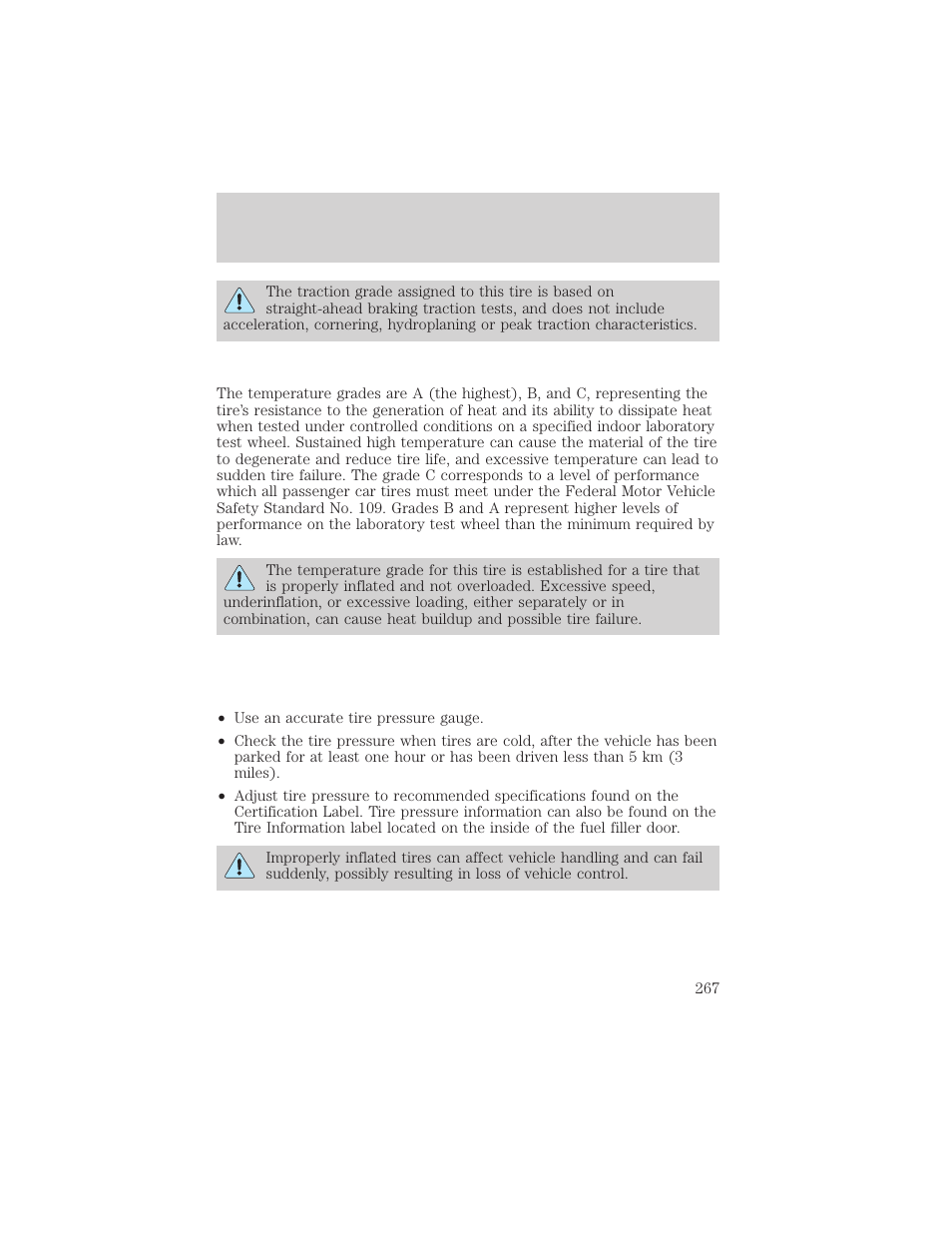 Maintenance and specifications | FORD 2002 Ranger v.1 User Manual | Page 267 / 288