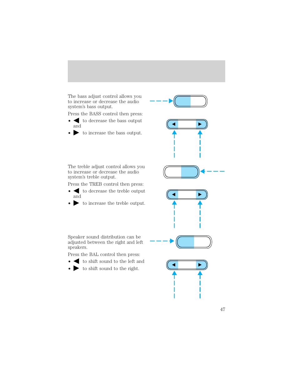 Entertainment systems | FORD 2002 Ranger v.1 User Manual | Page 47 / 288