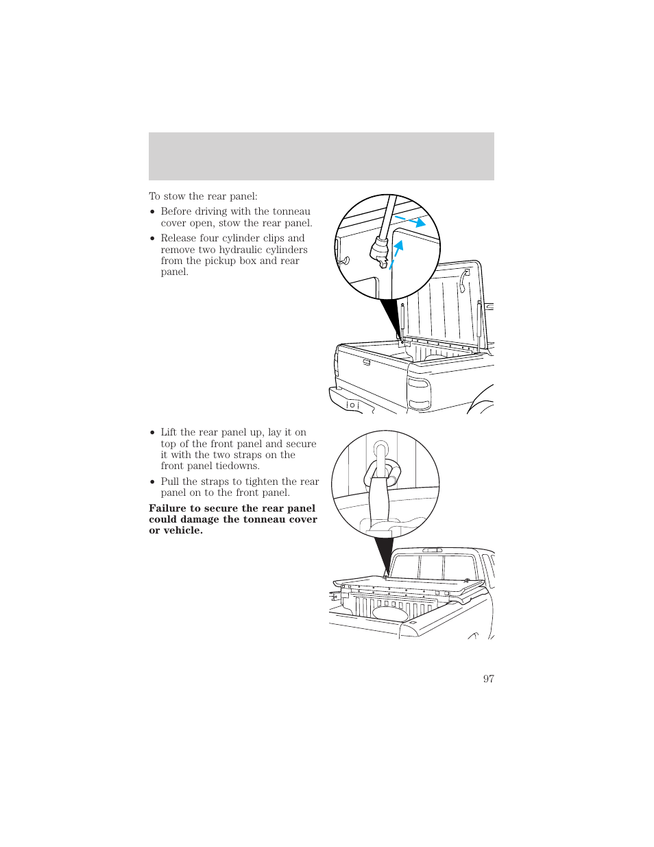 Driver controls | FORD 2002 Ranger v.1 User Manual | Page 97 / 288