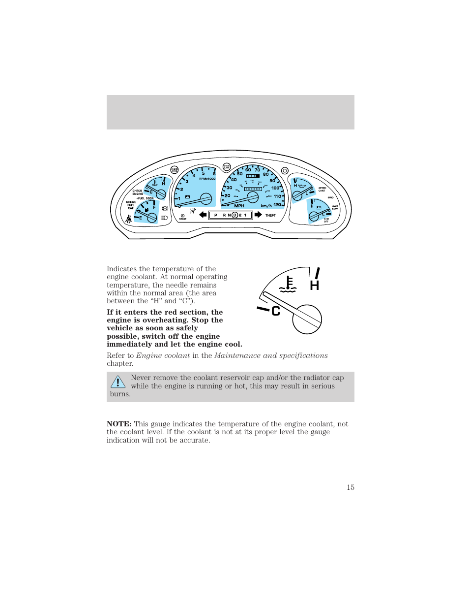 FORD 2002 Ranger v.2 User Manual | Page 15 / 288