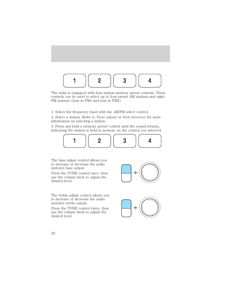 Entertainment systems | FORD 2002 Ranger v.2 User Manual | Page 20 / 288
