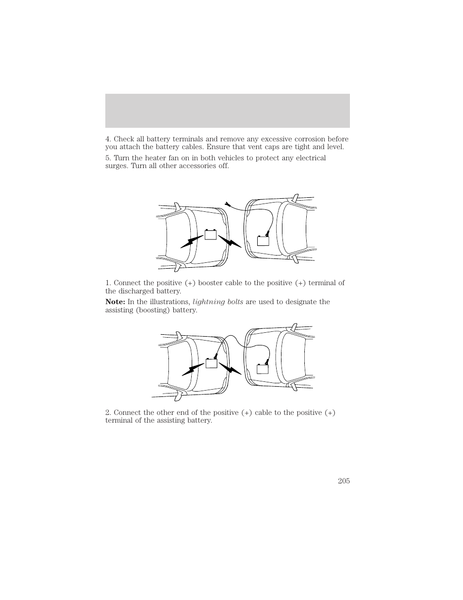Roadside emergencies | FORD 2002 Ranger v.2 User Manual | Page 205 / 288