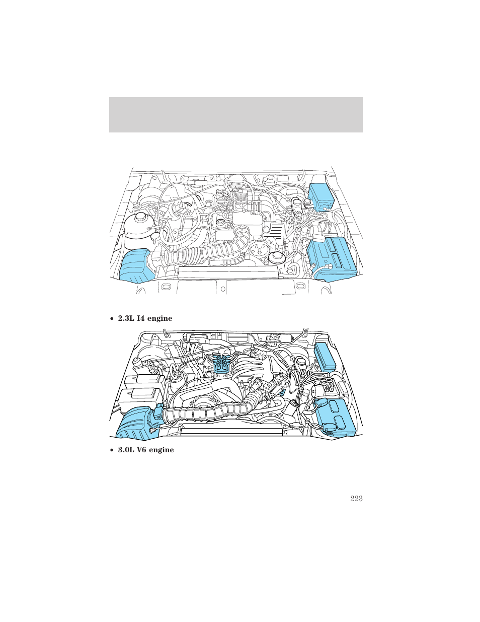 Cleaning | FORD 2002 Ranger v.2 User Manual | Page 223 / 288