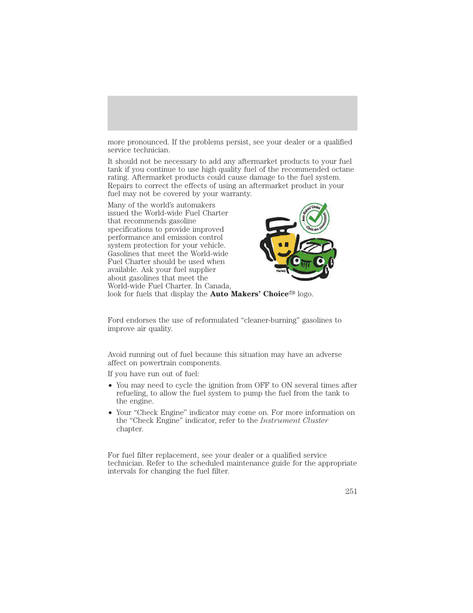 Maintenance and specifications | FORD 2002 Ranger v.2 User Manual | Page 251 / 288