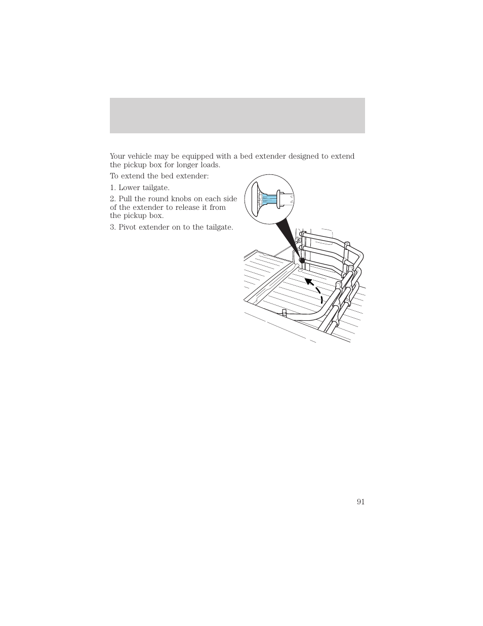 Driver controls | FORD 2002 Ranger v.2 User Manual | Page 91 / 288