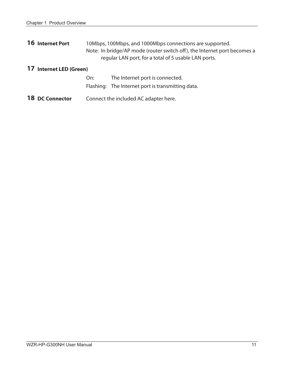 Buffalo Technology NFINITI WZR-HP-G300NH User Manual | Page 12 / 133
