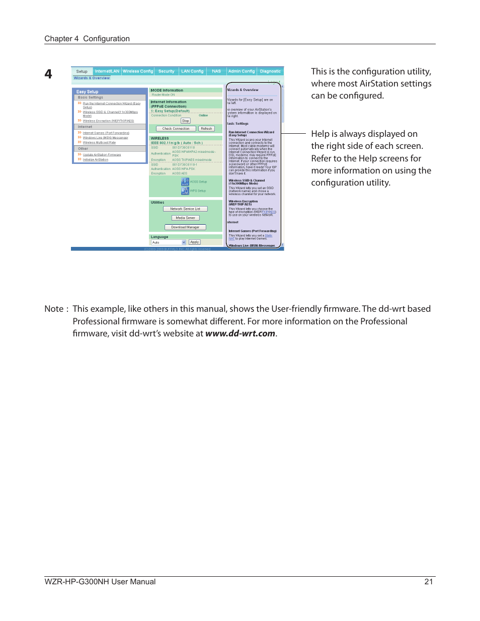 Buffalo Technology NFINITI WZR-HP-G300NH User Manual | Page 22 / 133