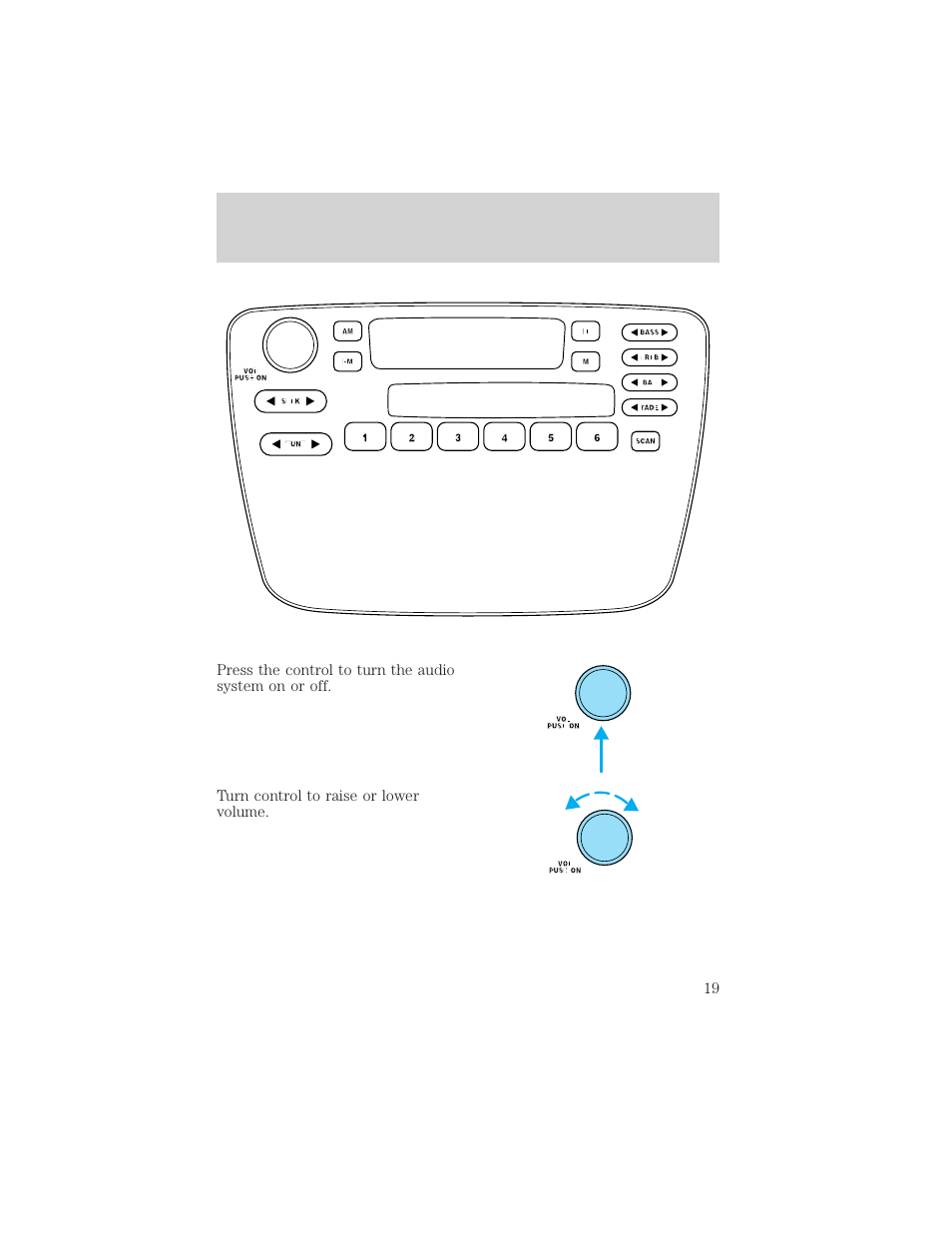 Entertainment systems | FORD 2002 Taurus v.1 User Manual | Page 19 / 248