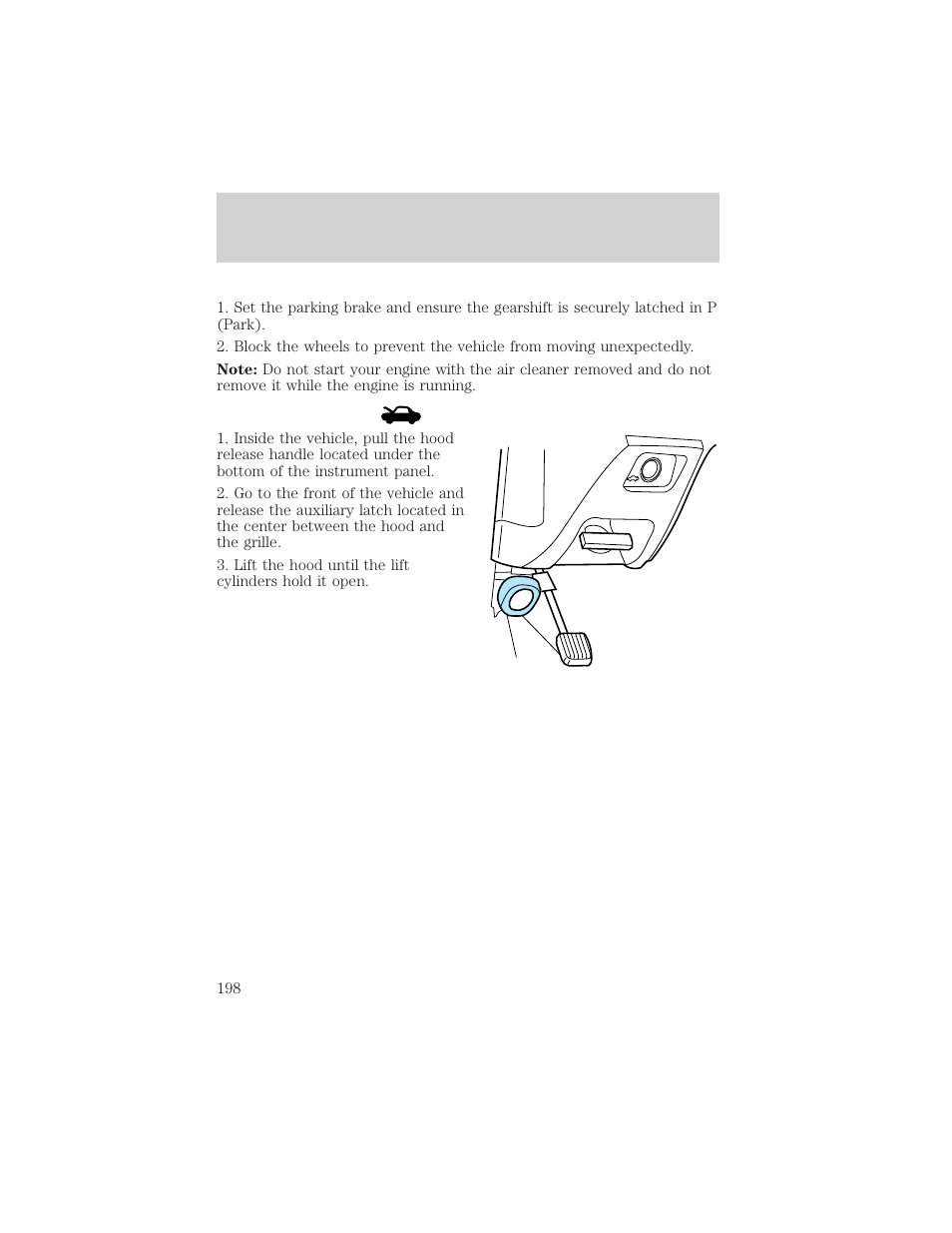 Maintenance and specifications | FORD 2002 Taurus v.1 User Manual | Page 198 / 248