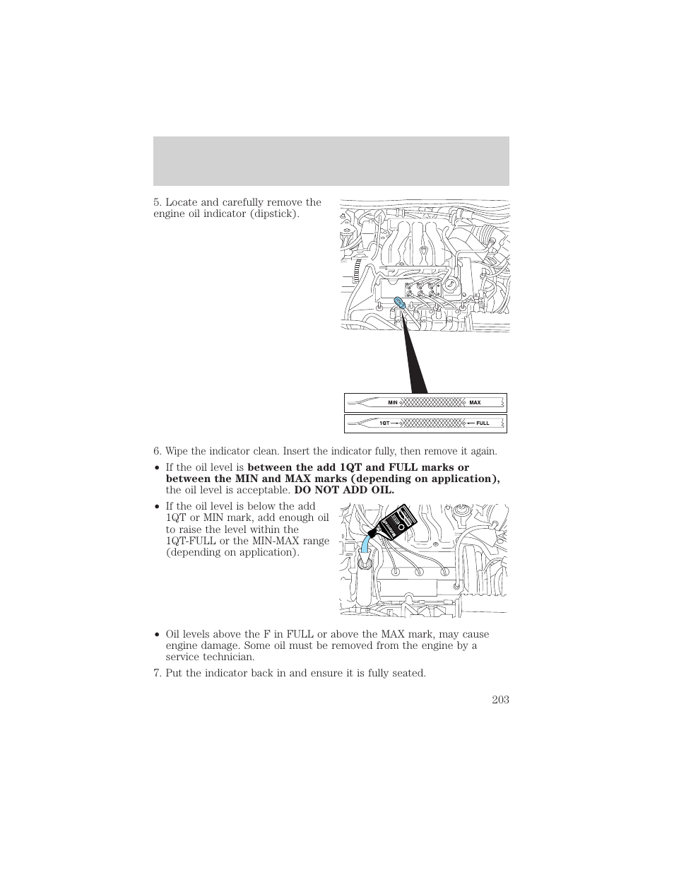 Maintenance and specifications | FORD 2002 Taurus v.1 User Manual | Page 203 / 248