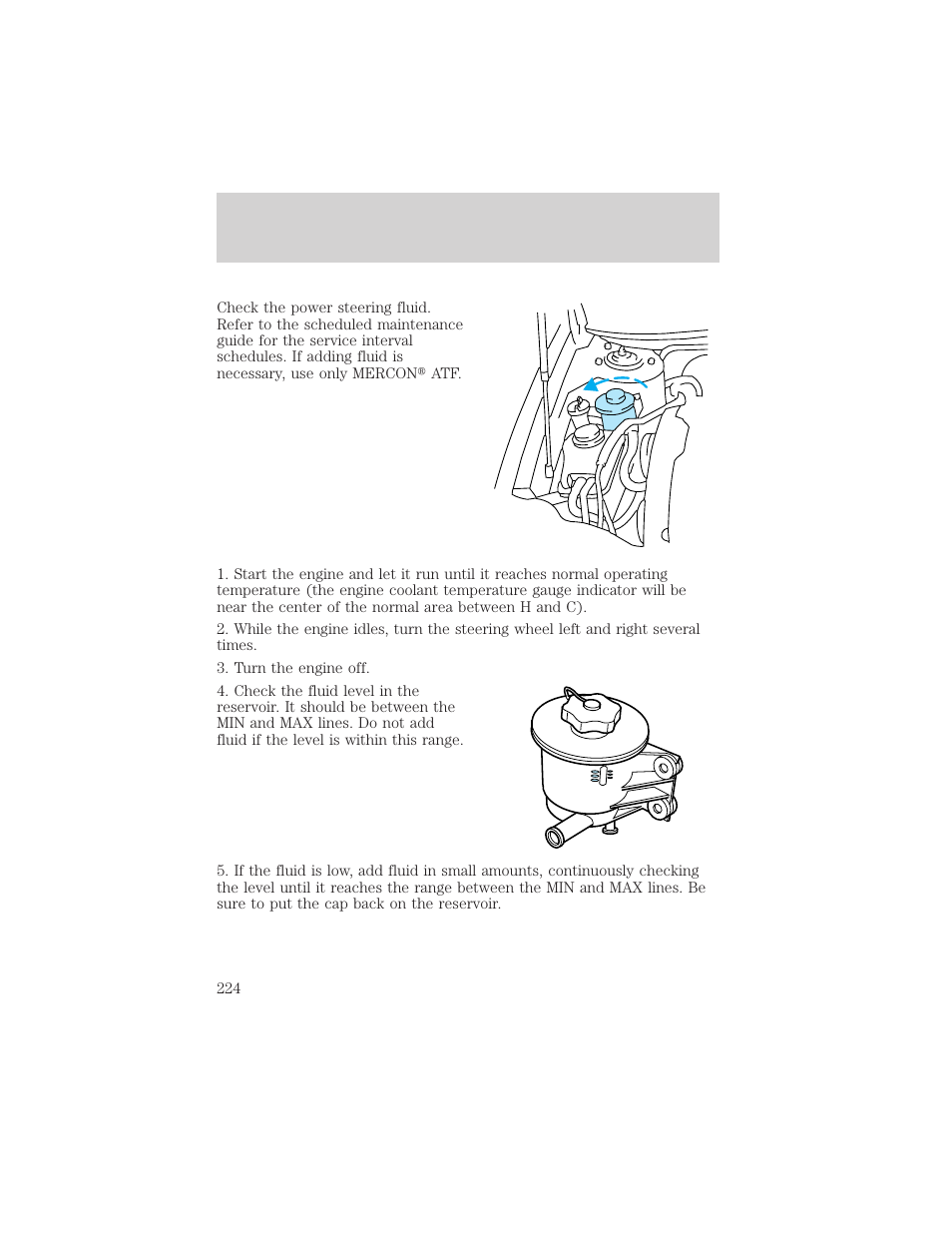 Maintenance and specifications | FORD 2002 Taurus v.1 User Manual | Page 224 / 248