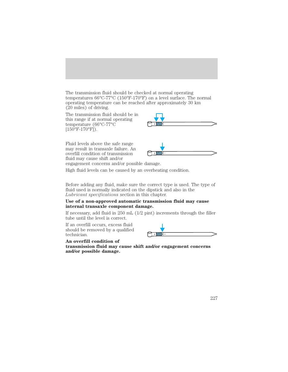 Maintenance and specifications | FORD 2002 Taurus v.1 User Manual | Page 227 / 248