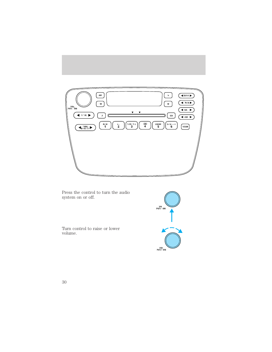 Entertainment systems | FORD 2002 Taurus v.1 User Manual | Page 30 / 248