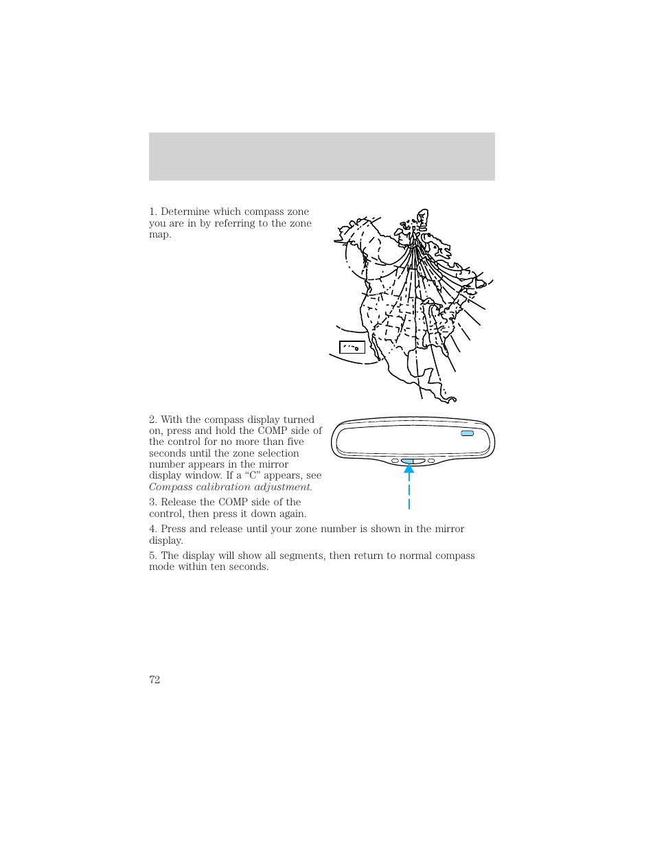 Driver controls | FORD 2002 Taurus v.1 User Manual | Page 72 / 248