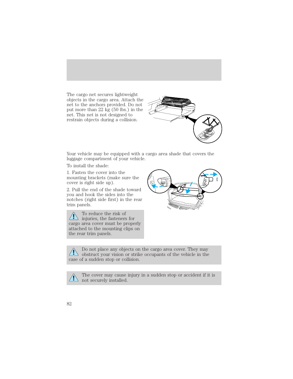 Driver controls | FORD 2002 Taurus v.1 User Manual | Page 82 / 248