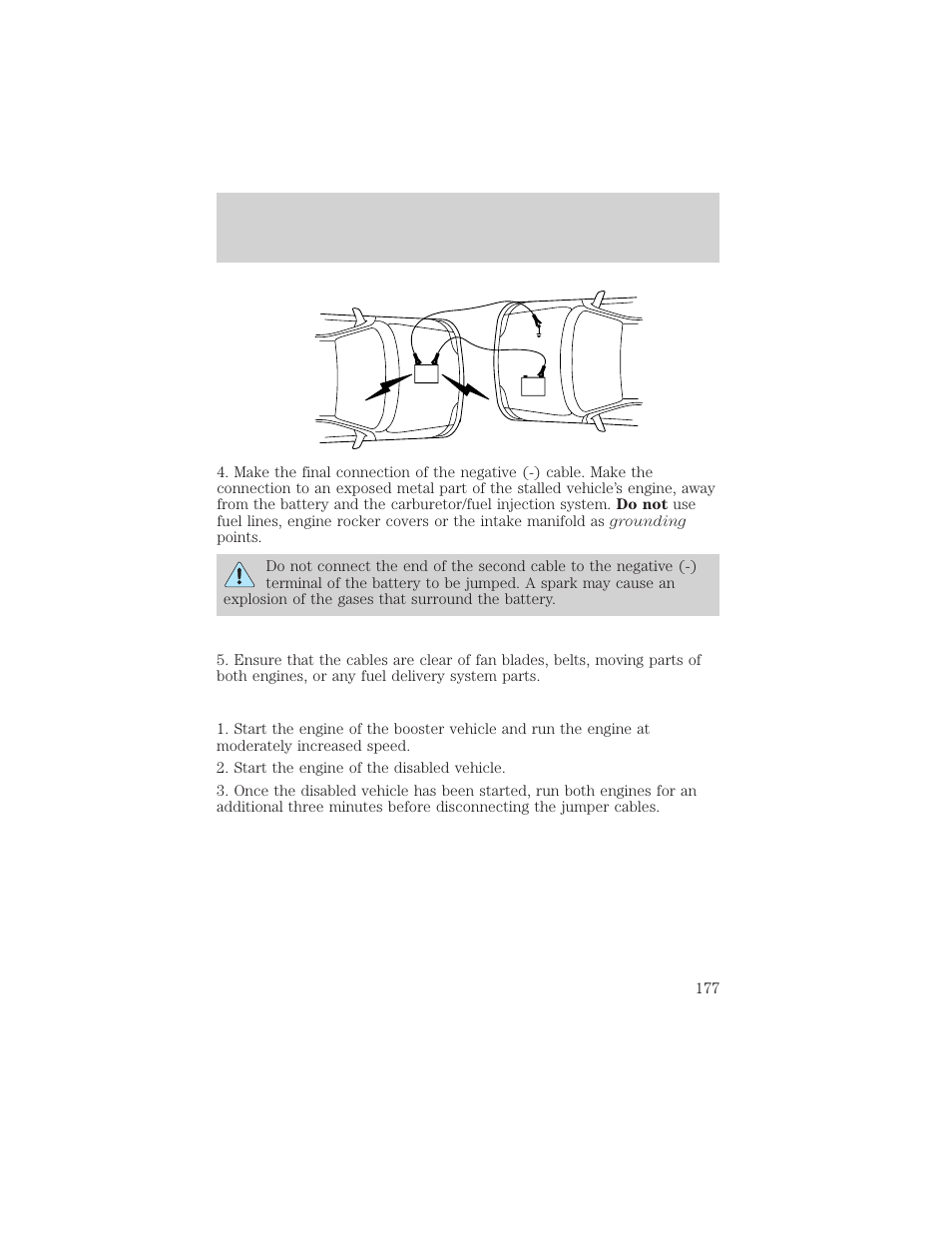Roadside emergencies | FORD 2002 Taurus v.2 User Manual | Page 177 / 256