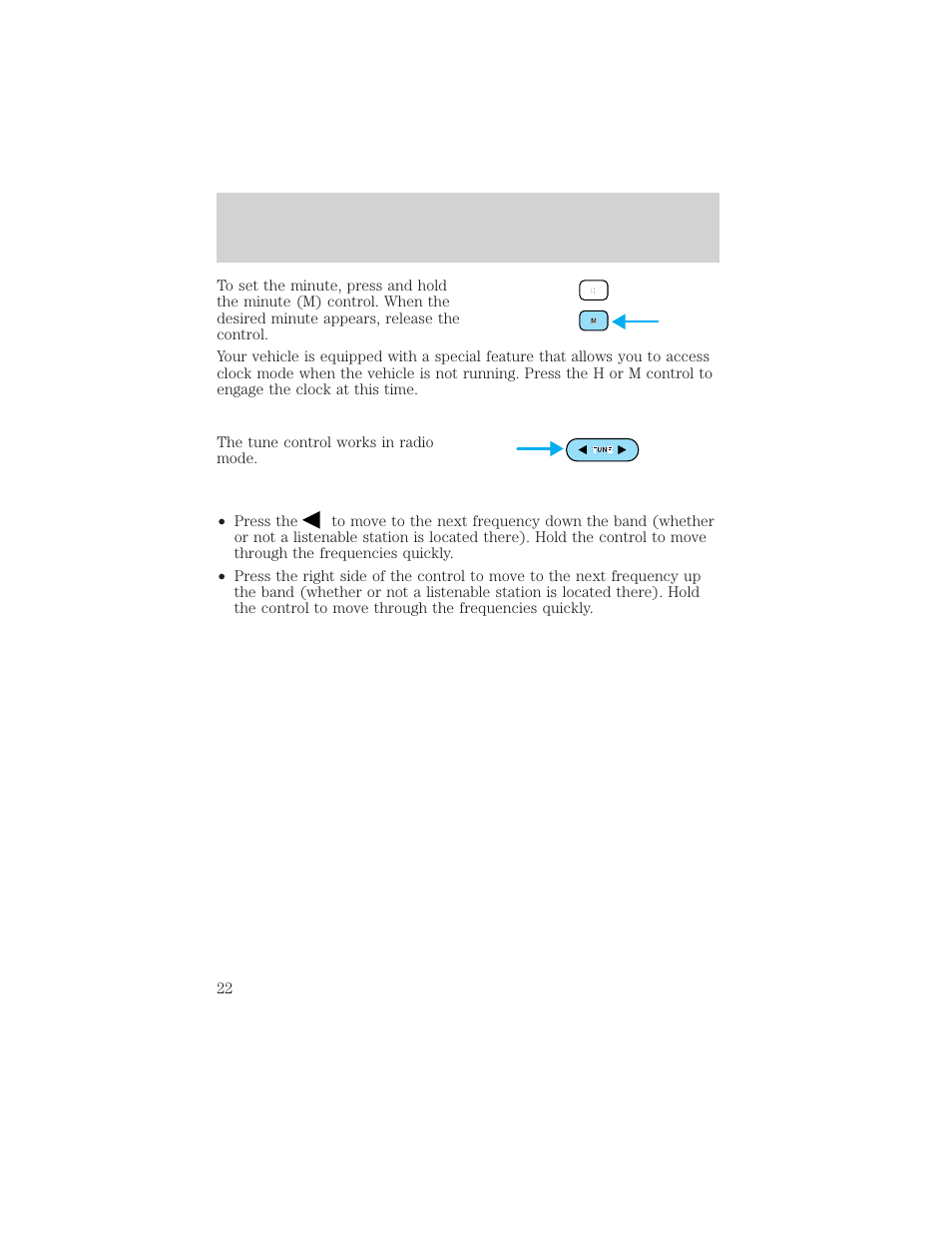 Entertainment systems | FORD 2002 Taurus v.2 User Manual | Page 22 / 256