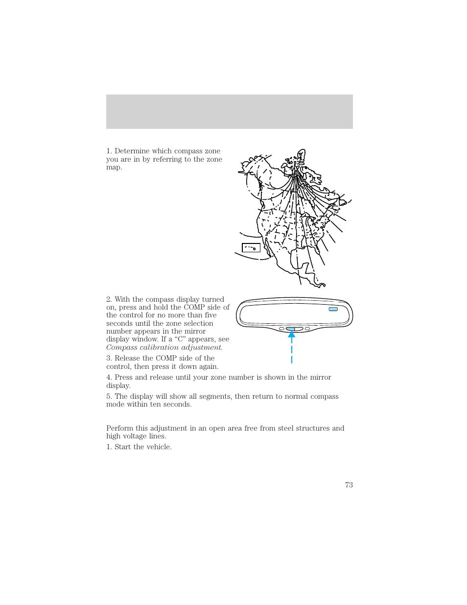 Driver controls | FORD 2002 Taurus v.2 User Manual | Page 73 / 256