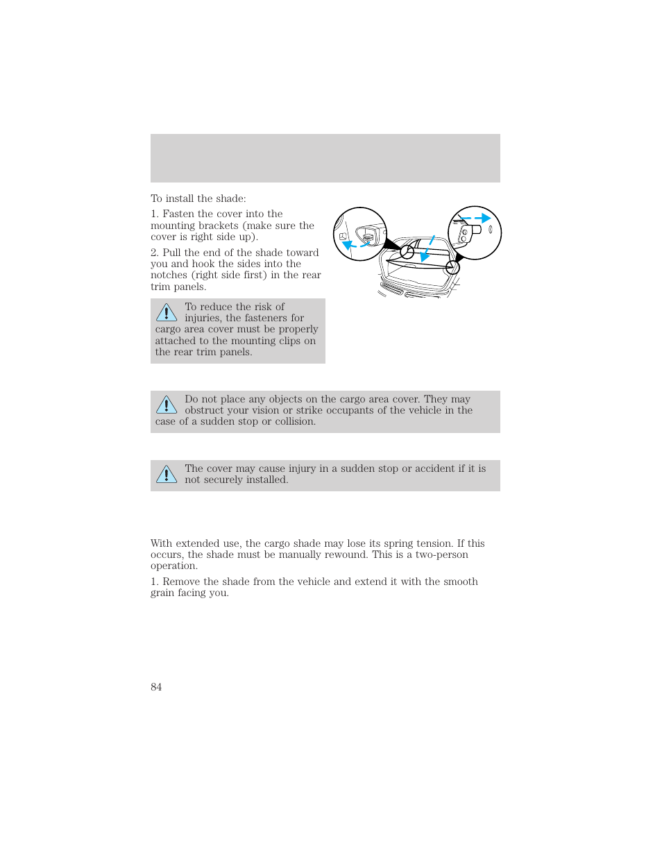 Driver controls | FORD 2002 Taurus v.2 User Manual | Page 84 / 256