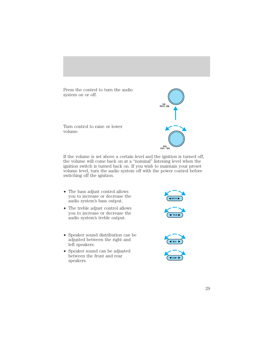 Entertainment systems | FORD 2002 Taurus v.3 User Manual | Page 29 / 240