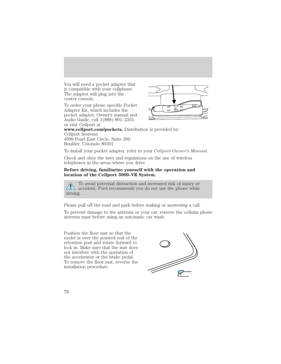 Driver controls | FORD 2002 Taurus v.3 User Manual | Page 78 / 240