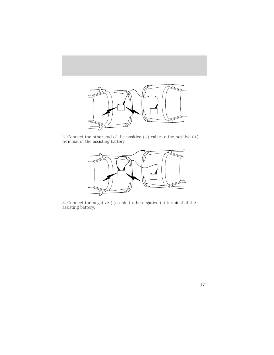 Roadside emergencies | FORD 2002 Thunderbird v.1 User Manual | Page 171 / 248
