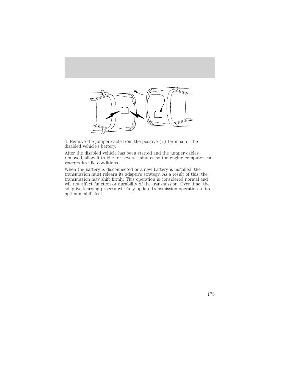 Roadside emergencies | FORD 2002 Thunderbird v.1 User Manual | Page 175 / 248